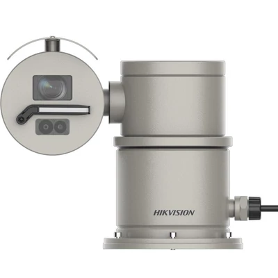 HIKVISION DS-2DY5425MXG0-CWEX(316L)10m IP, Speciális kamera, 4MP, IR-Fehér LED 100m, SD fogl., Robba