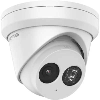 HIKVISION DS-2CD2383G2-IU(2.8mm)(BLACK) IP, Turret kamera, 8 MP, Fix objektív, EXIR 30m, Fekete, IR,