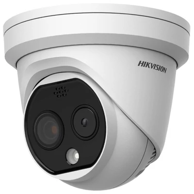HIKVISION DS-2TD1228-7/QA IP hő- kamera; -20°C-150°C; villogófény-/hangriasztás