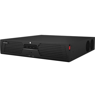 HIKVISION DS-9664NXI-I8/VPro 64 csatornás AcuSeek NVR; 384/256 Mbps be-/kimeneti sávszélesség; riasz