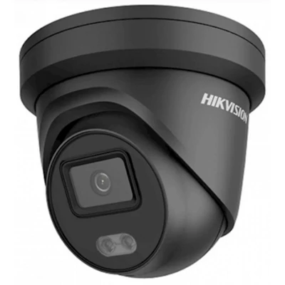 HIKVISION DS-2CD2347G2-LU-B (2.8mm)(C) 4 MP WDR fix ColorVu AcuSense IP turret kamera; láthatófény;