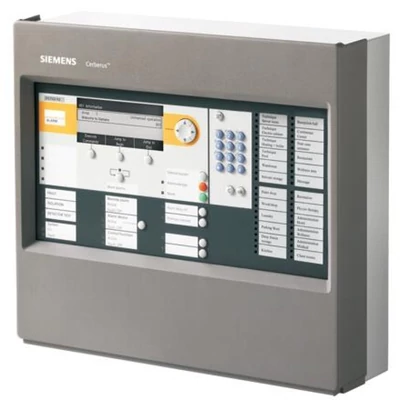 SIEMENS FC722-YZ Cerberus PRO 2 hurkos tűzjelző központ; hálózatba köthető; max. 252 cím; normál ház