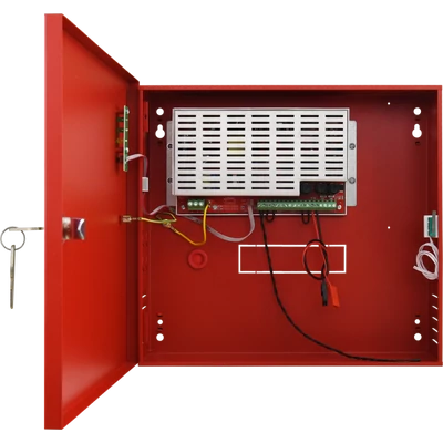 PULSAR EN54C-3A7 Szünetmentesíthető tápegység tűz- és füstjelző rendszerekhez; 27,6V / 3A / 2x7Ah; IP30