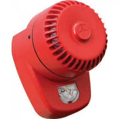 FULLEON ROLP/R1/LX-W/RF Roshni fali hang- és fényjelző; piros ház; piros fény; 24 VDC; IP65