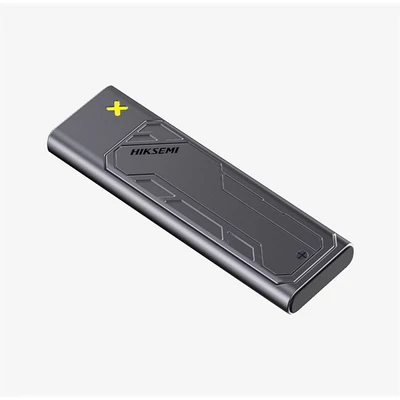 HIKSEMI HS-HUB-MDS1(STD)/NVME/SATA Hikvision Külső ház M.2 - USB3.2, Type-C, Ezüst
