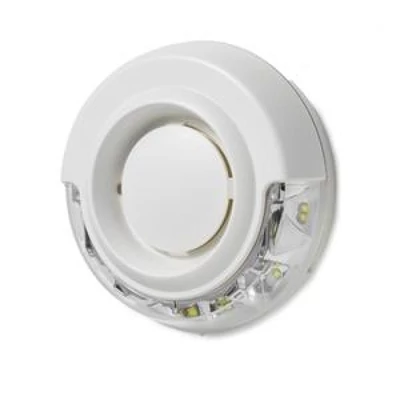 SIEMENS FDS366-WR Cerberus FIT címzett hang-fényjelző; piros LED; fehér
