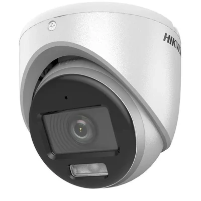 HIKVISION DS-2CE70KF0T-LMFS (3.6mm) 5 MP fix THD turret kamera; IR/láthatófény; TVI/AHD/CVI/CVBS kim
