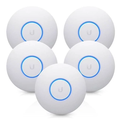 UBIQUITI UAP-NanoHD-5 Compact UniFi Wave2 AC AP, PoE Not Included, 5 pack