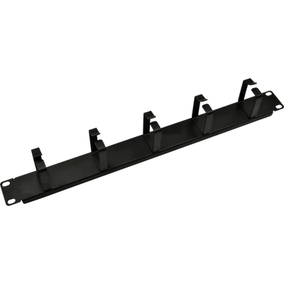 NESTRON NRCM-RI-1M 19" kábel rendező panel; 1U; vízszintes; fém