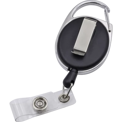 NESTRON NIDH-V1BK Kihúzható kártyatartó; fekete