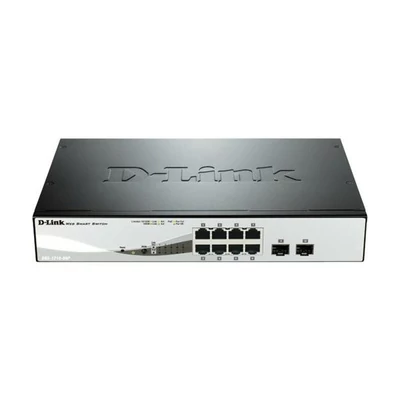 D-LINK DGS-1210-08P 8-Port Gigabit PoE Smart Switch with 2 SFP ports