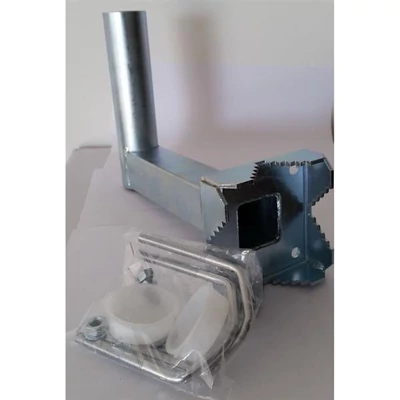 SZERELÉSI ANYAGOK 1402 Erkélytartó horganyzott, 20cm