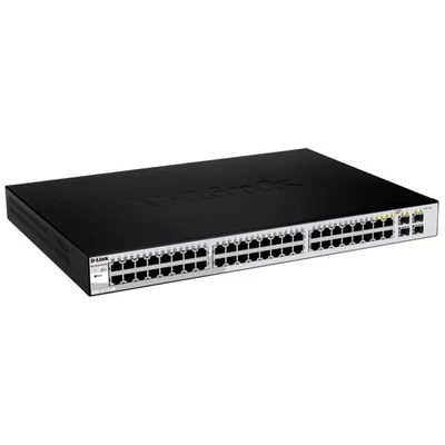D-LINK DGS-1210-48 48-port 10/100/1000 Gigabit Smart Switch including 4 Combo 1000BaseT/SFP