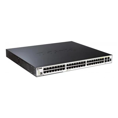 D-LINK DGS-3120-48PC/SI 48-port 10/100/1000 Layer 2 Stackable Managed PoE Gigabit Switch including 4
