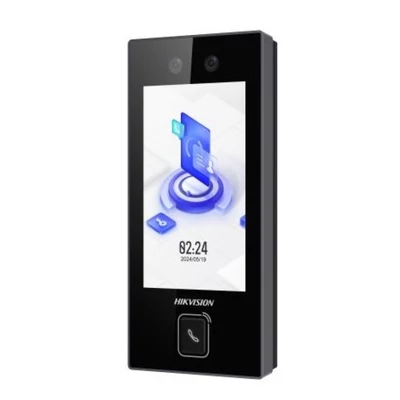 HIKVISION DS-K1T344MBWX-E1 4,5" arcfelismerő beléptető vezérlő terminál; Mifare kártyaolvasó; arcfel