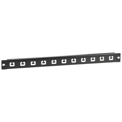 PULSAR RAOK-1T 19" kábel rendező panel; 1U; vízszintes; sík; fém