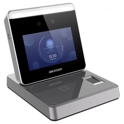 HIKVISION DS-K1F600U-D6E-F Arc, Mifare/DESfire/Felica/EM kártya és ujjnyomat regisztrációs állomás