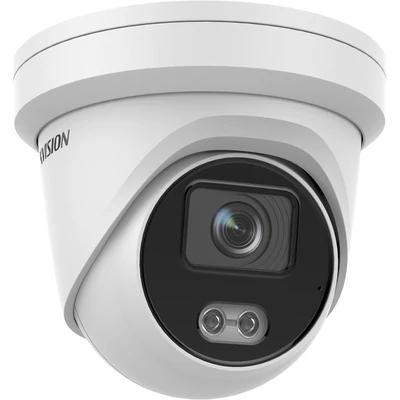 HIKVISION DS-2CD2347G2-LU(2.8mm)(C) IP, Turret kamera, 4 MP, Fix objektív, ColorVu, Fehér LED, Beépí