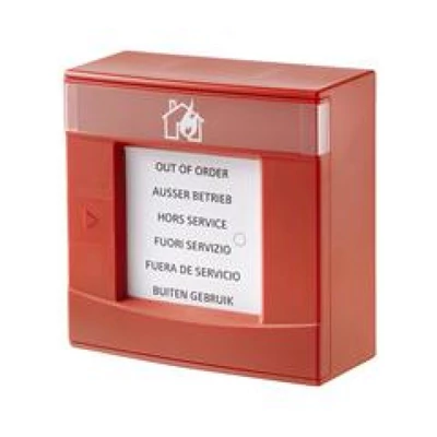 SIEMENS FDMH273-R Swing rádiós kézi jelzésadó ház törőüveggel és kulccsal