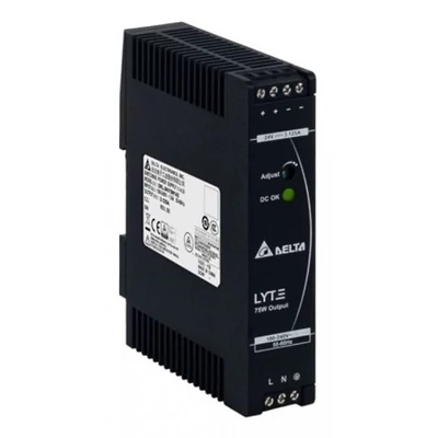 HIKVISION DRL-48V75W1AZ 48VDC 75W tápegység ipari PoE switchekhez