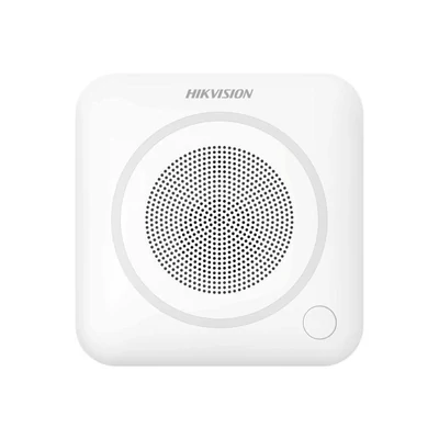 HIKVISION DS-PS403I-WE/Red Vezeték nélküli beltéri sziréna AXPro központokhoz; 105 dB; 868 MHz; 4x C