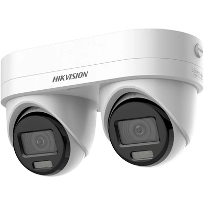 HIKVISION DS-2CD2343G2D-LIZ2UY/SL(2.8/4m 4 MP AcuSense IP dual-lens turret kamera;IR/láthatófény;beé