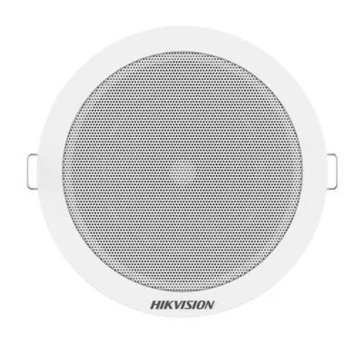 HIKVISION DS-QAE0206G1-V Analóg mennyezeti hangszóró; 6W; 90 Hz - 20 kHz; fehér