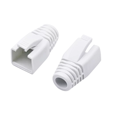 NESTRON NPN-RJ45-1SRB-W10 Törésgátló RJ45 csatlakozóhoz; 10 db/csomag; fehér