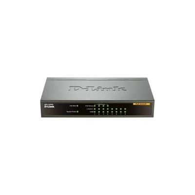 D-LINK DES-1008PA 8-port 10/100 Desktop Switch with 4 PoE Ports