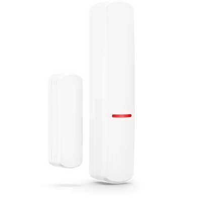 SATEL AXD-200 Lite ABAX2 vezeték nélküli kétcsatornás mágneses nyitásérzékelő; fehér