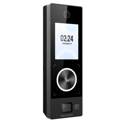 HIKVISION DS-K1T323EBWX-QRE1 2,4" arcfelismerő beléptető vezérlő terminál; EM kártyaolvasó; arcfelis