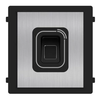 HIKVISION DS-KD-MFB/S Társasházi IP video-kaputelefon kültéri ujjlenyomat, Mifare és Desfire-olvasó modulegység