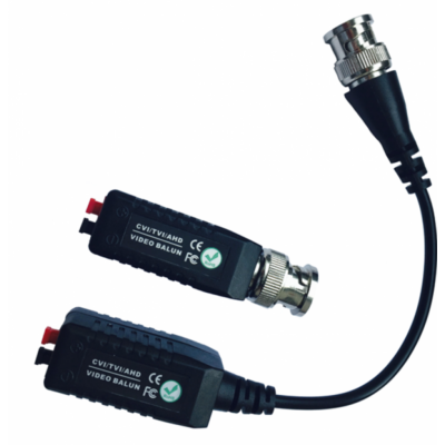 NESTRON TTP111HDLE 1 csatornás passzív HD-TVI/HD-CVI/AHD videoadó/-vevő; párban; PoC eszközökhöz nem
