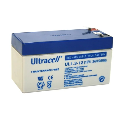 ULTRACELL UL1.3-12 12V 1.3AH AKKUMULÁTOR