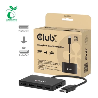 CLUB 3D CSV-7400 Átalakító