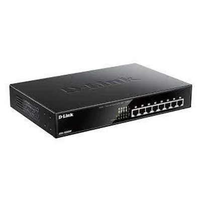 D-LINK DGS-1008MP 8-Port Desktop Gigabit PoE+ Switch - 8-Port 10/100/1000 Gigabit Ethernet Ports - 8