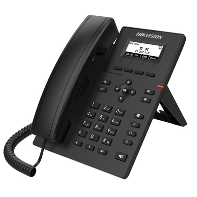 HIKVISION DS-KP6000-HE1 SIP telefon; 2.3" kijelző; 128x48