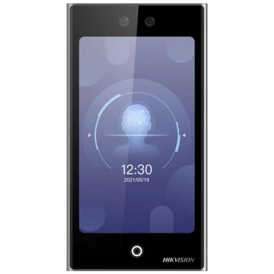 HIKVISION DS-K1T673TDWX 7 LCD arcfelismerő beléptető vezérlő terminál; Mifare/Felica/DESfire kártyao