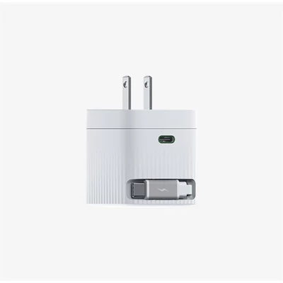 HIKSEMI HS-HUB-GAN67(STD)/2C/67W/WHITE Hikvision Telefon töltő - 1db USB-C, USB-C kábel, 67W, US plug