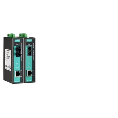 MOXA IMC-21A-M-SC Industrial 10/100BaseT to 100BaseFX media converter, multi mode, SC connector, -10