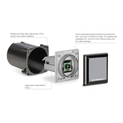 COMUNELLO DART-INSERT Fotocellás érzékelő; süllyesztett kialakítás; IP54; 15 m hatótáv