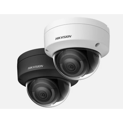 HIKVISION DS-2CD2123G2-IS(2.8mm)(D)(BLACK) IP, Dómkamera, 2 MP, Fix objektív, EXIR 30m, Fekete, IR,