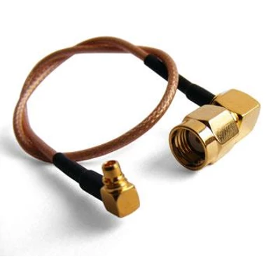 FULL MMCX-RPSMA-26cm MMCX-RPSMA pigtail, 26 cm