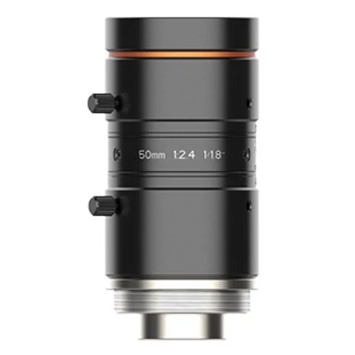 HIKROBOT MVL-HF5024M-10MP Objektív; 50 mm fix fókusztávolság; 10 MP; F2.4-F16; 1/1.8"; C-menet