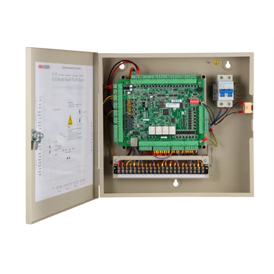 HIKVISION DS-K2604 Ajtóvezérlő 4 ajtóhoz;két irány;4 Wiegand&8 RS485 olvasó;4/8 alarm/esemény be-& 4