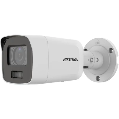 HIKVISION DS-2CD2087G2-LU(4mm) 8 MP WDR fix ColorVu AcuSense IP csőkamera; láthatófény; beépített mi