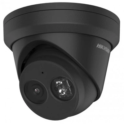 HIKVISION DS-2CD2363G2-IU(2.8mm)(BLACK) IP, Turret kamera, 6 MP, Fix objektív, EXIR 30m, Fekete, IR,