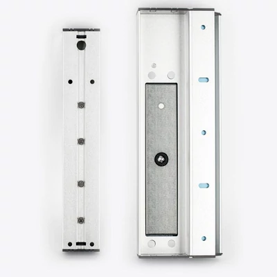 YLI YM-280T(LED)H-B Felületre szerelhető, fogantyús síkmágnes; 280 kg tartóerő; LED visszajelzéssel;