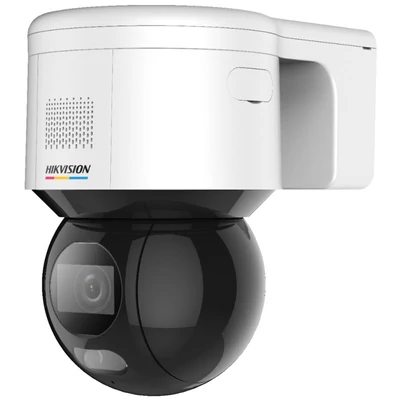 HIKVISION DS-2DE3A400BW-DE/W (F1)(T5) 4 MP ColorVu AcuSense mini IP PT dómkamera; láthatófény; villo