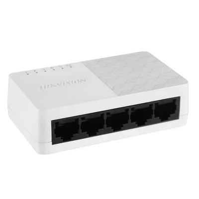 HIKVISION DS-3E0505D-O 5 portos switch; 10/100/1000M; nem menedzselhető